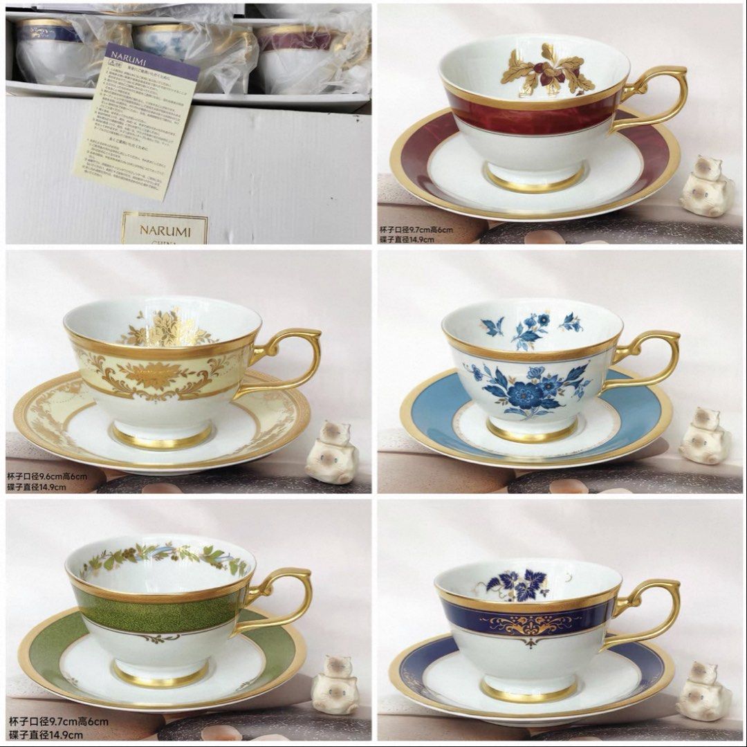 Vintage cups and saucers