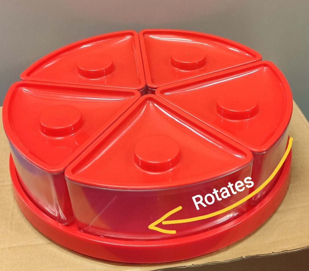 Vintage Rotating Tray Organizer Storage515765386630942722