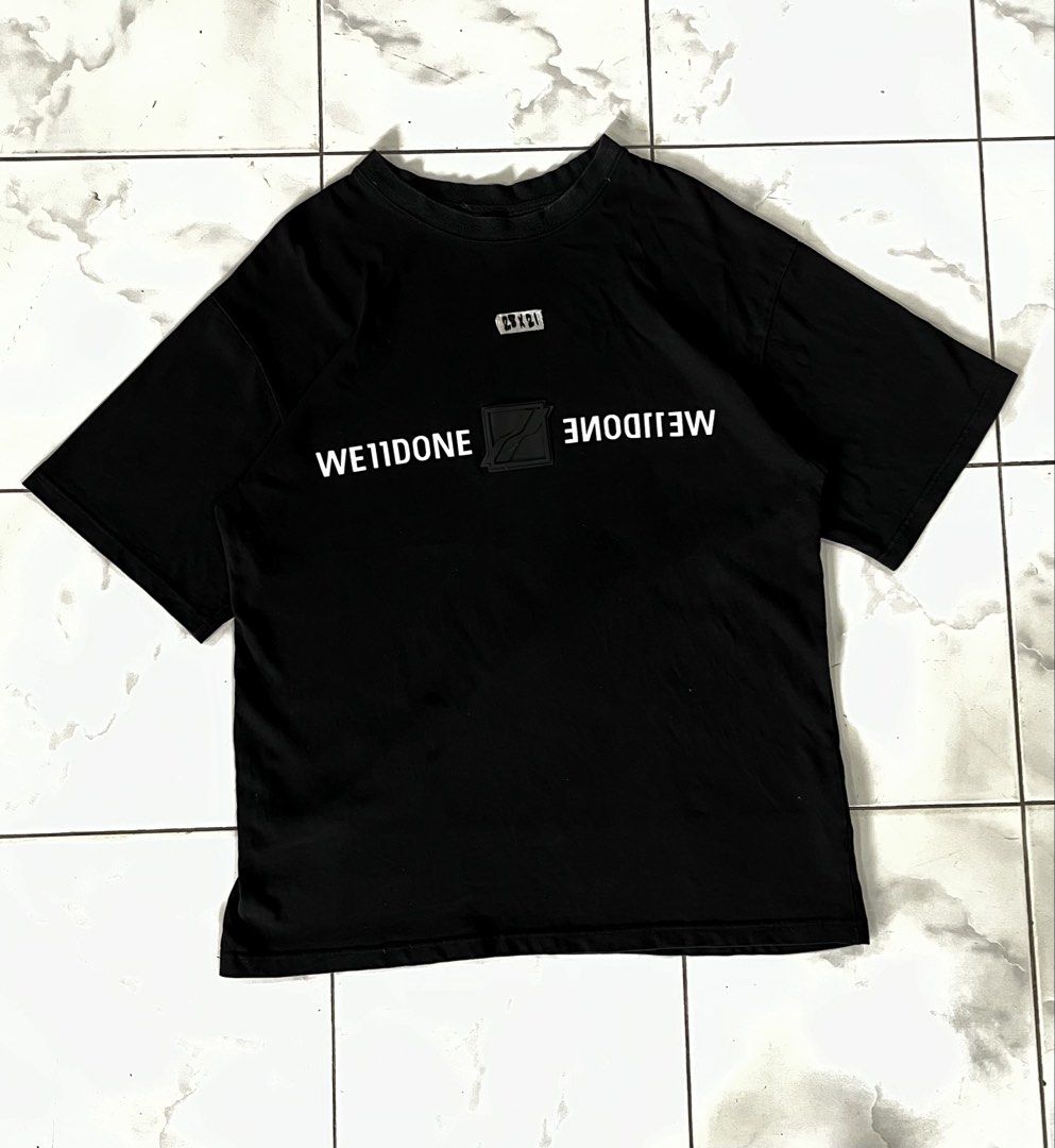 We11done Patched Mirror Logo T-Shirt (Category: Tshirts & Polo Shirts ) located in Santa Rosa. Submitted by _unclethrifts (Listing ID 1450986978, Image 1). Description: .