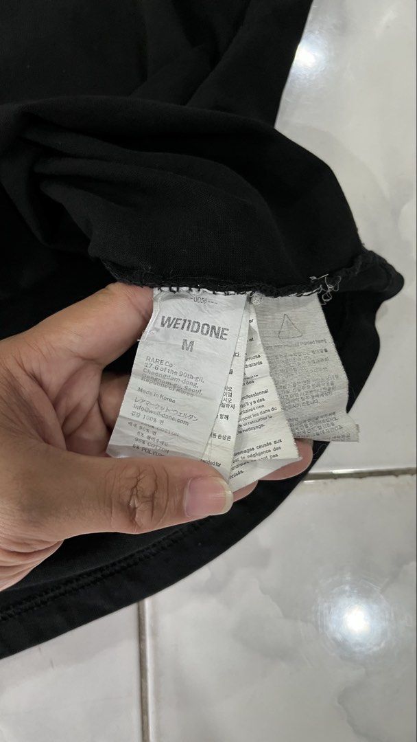 We11done Patched Mirror Logo T-Shirt (Category: Tshirts & Polo Shirts ) located in Santa Rosa. Submitted by _unclethrifts (Listing ID 1450986978, Image 3). Description: .