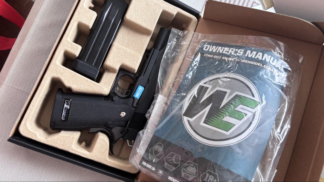 WE 5.1 R AIRSOFT (Category: Action & Battle Toys) located in Titay. Submitted by alexmalenaleclerc (Listing ID 1451093923, Image 2). Description: FOR SALE WE 5.1R SEMI AUTOMATIC HALOS BRAND NEW PA WITH GREEN GAS AND BB NA PO RFS: HINDI NAGAGAMIT NEED FUNDS willing to vc for legit checking! madaling kausap ang seller :).