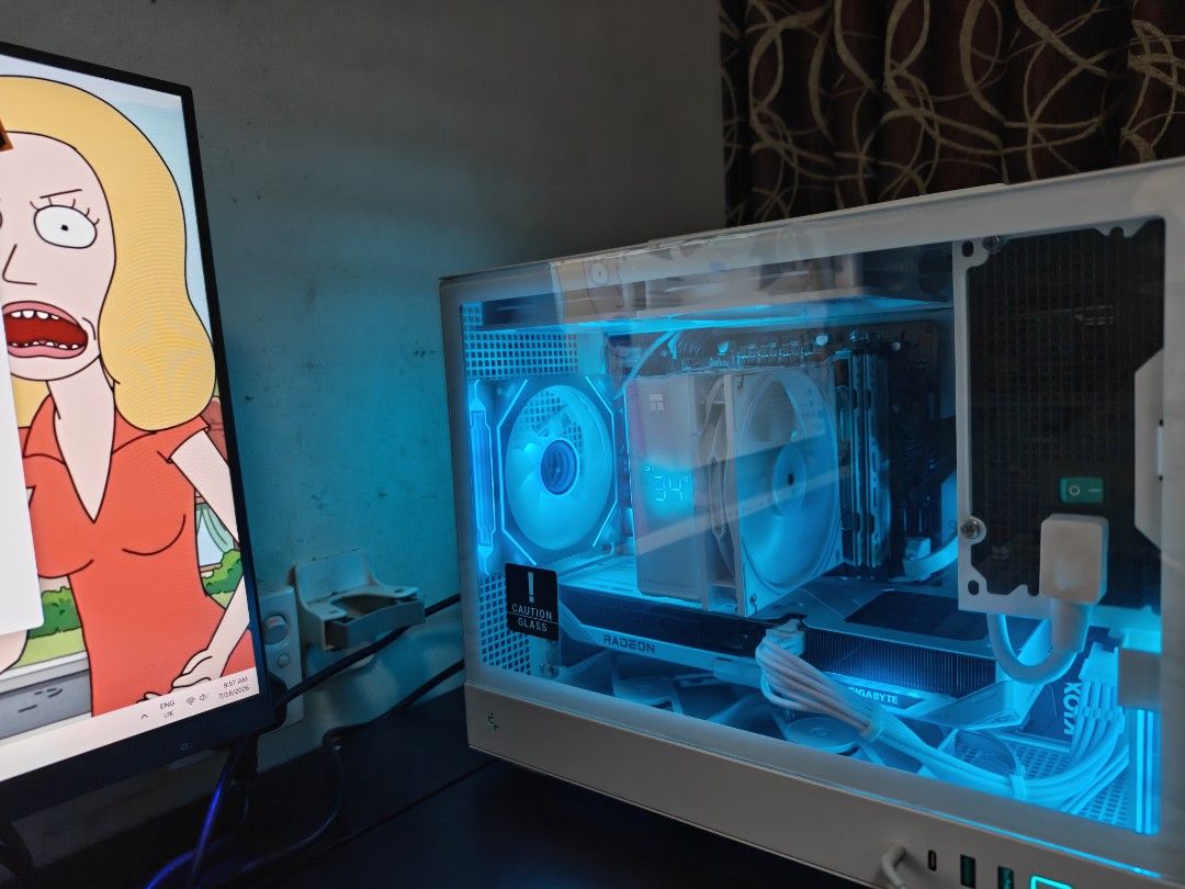 White ITX PC515807352225812481
