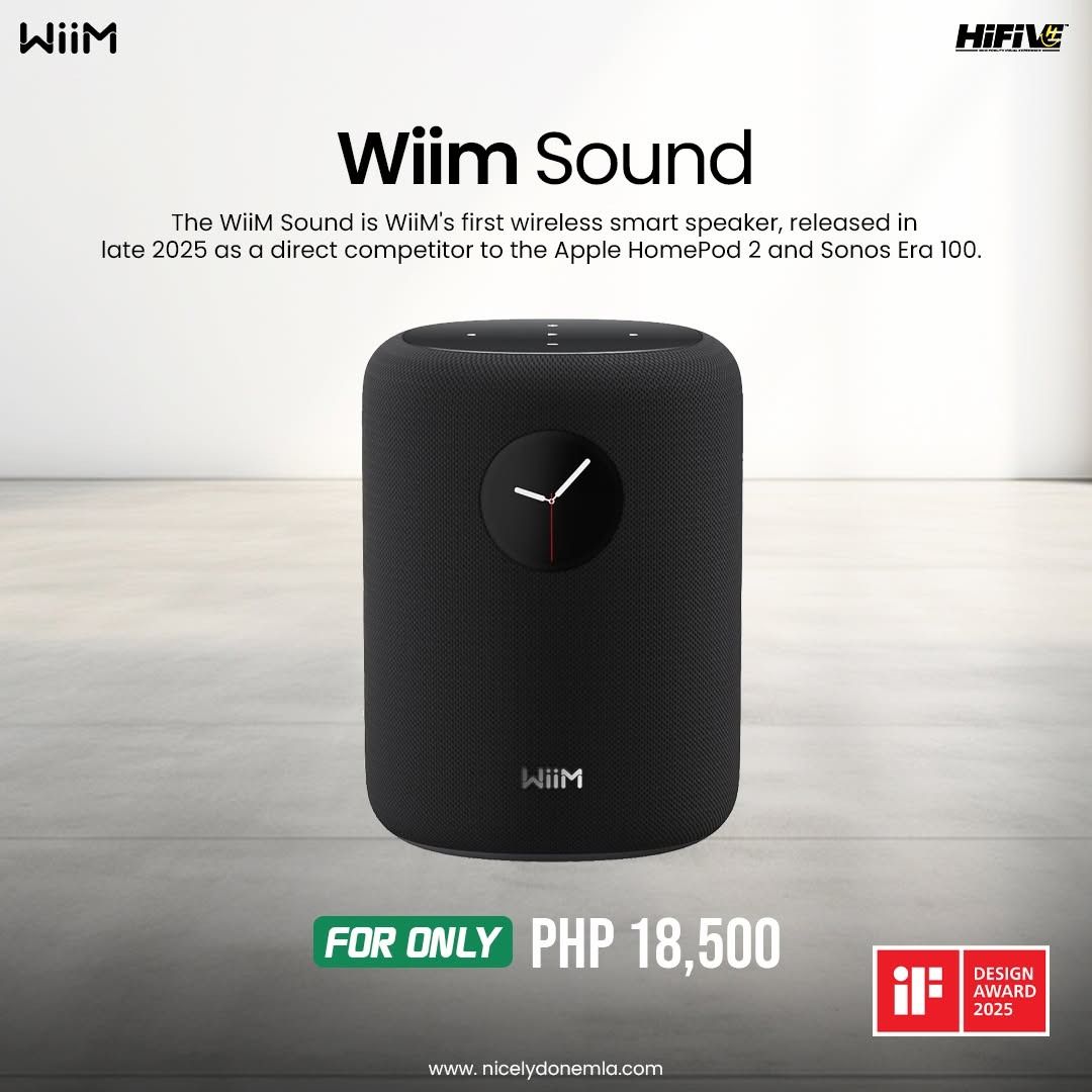 WiiM Amp Ultra Streaming Amplifier (Category: Soundbars, Speakers & Amplifiers) located in Manila. Submitted by nicelydone31948 (Listing ID 1450993165, Image 2). Description: 🎧✨ Complete WiiM Experience Here at HiFiVE — From Entry Level to Next Level ✨🎧 If you’ve been hearing about WiiM and wondering if it’s really worth it — the best way to know is to hear it yourself. 🔊 Here at HiFiVE by NicelyDone, we carry a full lineup of WiiM products — 