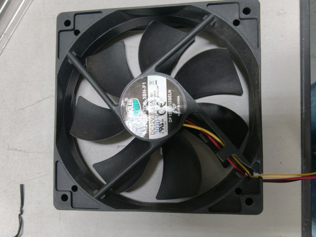 Working Cooler Master Fan 12cm 12cm515486471768647681