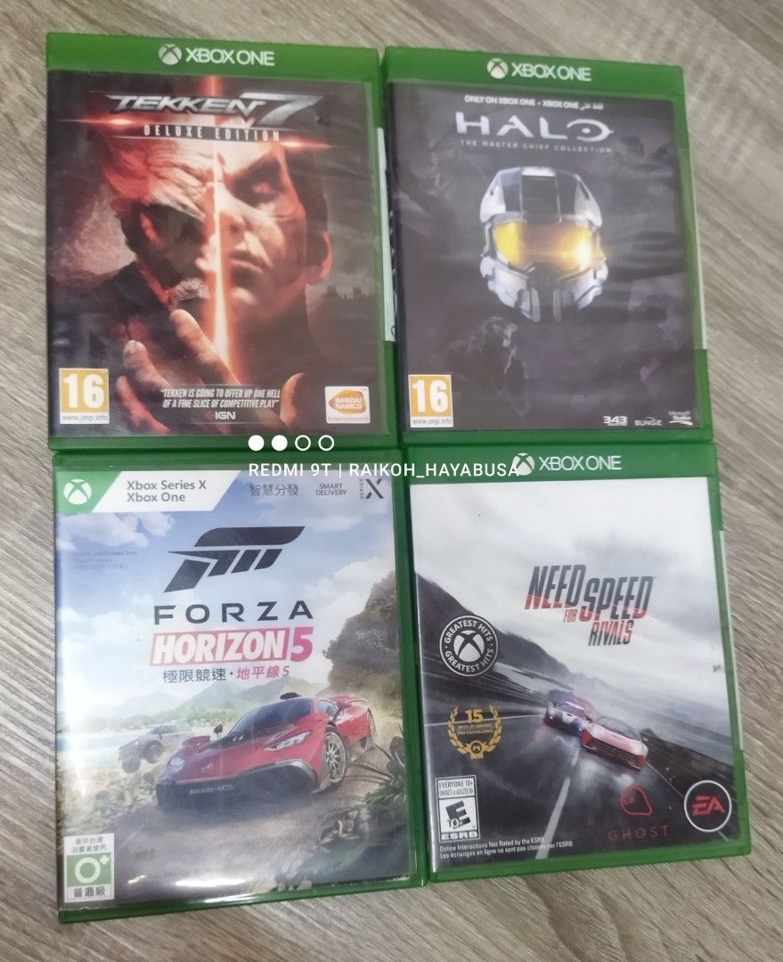 Xbox Series X & Xbox One Games (Category: Xbox) located in Dasmarinas. Submitted by nixx_hayabusa (Listing ID 1451109400, Image 1). Description: Xbox One/Series X Games Forza Horizon 5 (Series X) 1,500 (SOLD) FIFA 2K21 (Series X) 500 HALO: The Master Chief Collection 1,000 (SOLD) Tekken 7 800 WRC 6 500 Need For Speed Rivals 500 Call Of Duty WWII 500 (SOLD) Ryse: Son Of Rome 600 (SOLD) Middle Earth's SHADOW OF MORDOR 500 NBA2K21 500 Dynasty Warrio