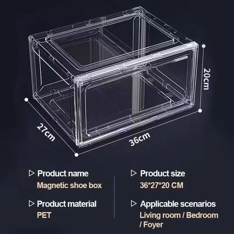 Acrylic shoe box 1pc (Category: Storage Boxes & Baskets) located in Manila. Submitted by lyfrancois14 (Listing ID 1451186692, Image 3). Description: .
