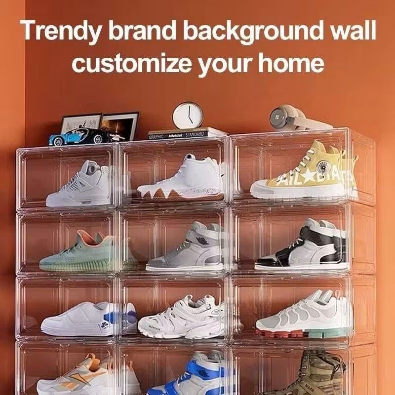 Acrylic shoe box 1pc (Category: Storage Boxes & Baskets) located in Manila. Submitted by lyfrancois14 (Listing ID 1451186692, Image 2). Description: .