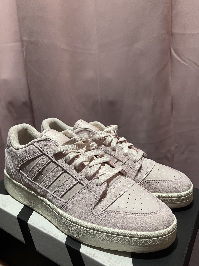 Adidas Break Start Premium Low Basketball Shoes (Category: Sneakers) located in Manila. Submitted by gecah (Listing ID 1451205021, Image 2). Description: Rush sale!! Adidas Break Start premium low in light pink suede material. size US 10mens 3,200k nalang! bought for 4,700. used twice 1 month owned palang po, hindi tambak! binili lang for an event pm me! - Adidas Break Start Premium Low Basketball Shoes - Size: 10 US Men's / 44 EU - Color: Light 