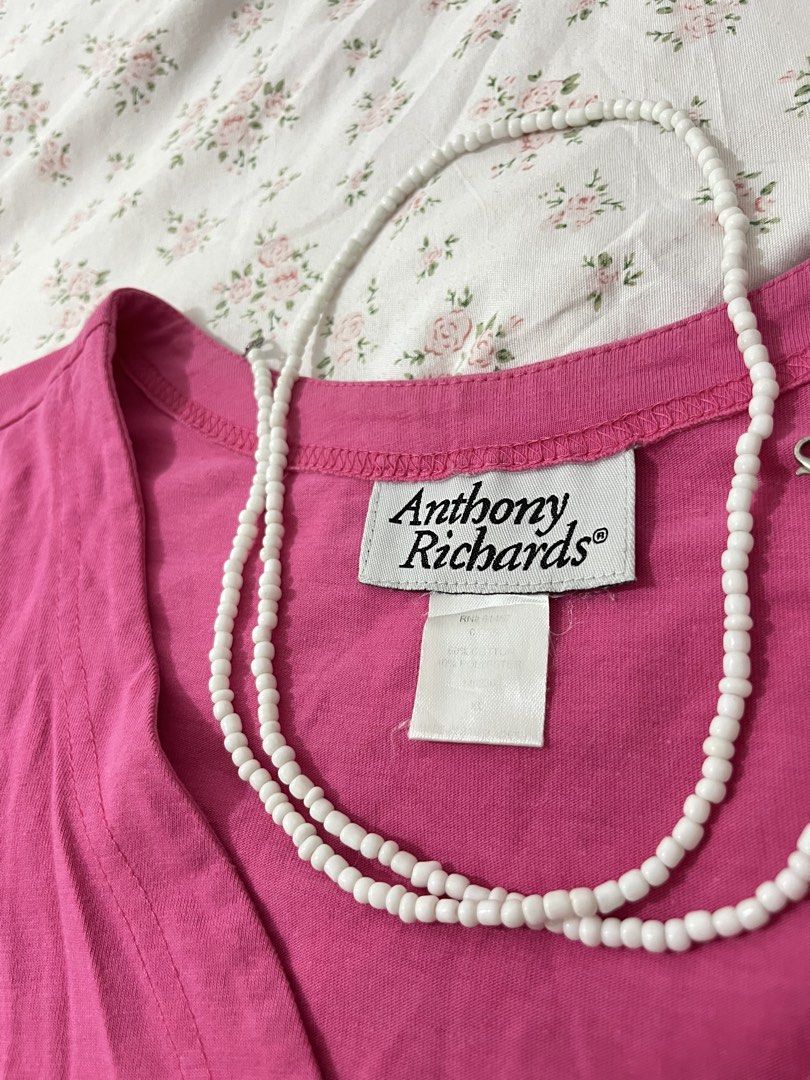 Anthony Richards Pink Short Sleeve Open Front Cardigan (Category: Coats, Jackets and Outerwear) located in Manila. Submitted by casandralo13727 (Listing ID 1451253932, Image 2). Description: - Pink short sleeve cardigan - Brand: Anthony Richards - Style: Open front - Size: Medium to Semi Large - Ideal for layering over tops - Comfortable and easy to wear.