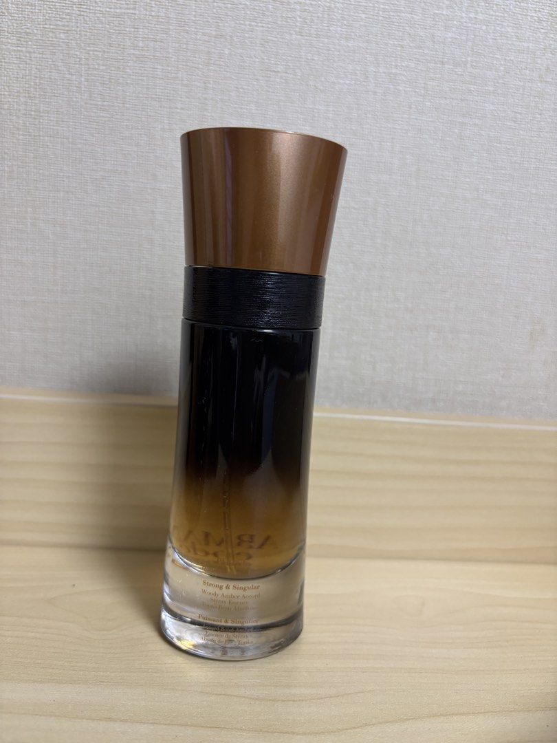 Armani Code Profumo 60ml (Category: Fragrance & Deodorants) located in Singapore. Submitted by leo_ronaldo (Listing ID 1451249079, Image 1). Description: About 60% left. Tester bottle. Selling to downsize collection. .