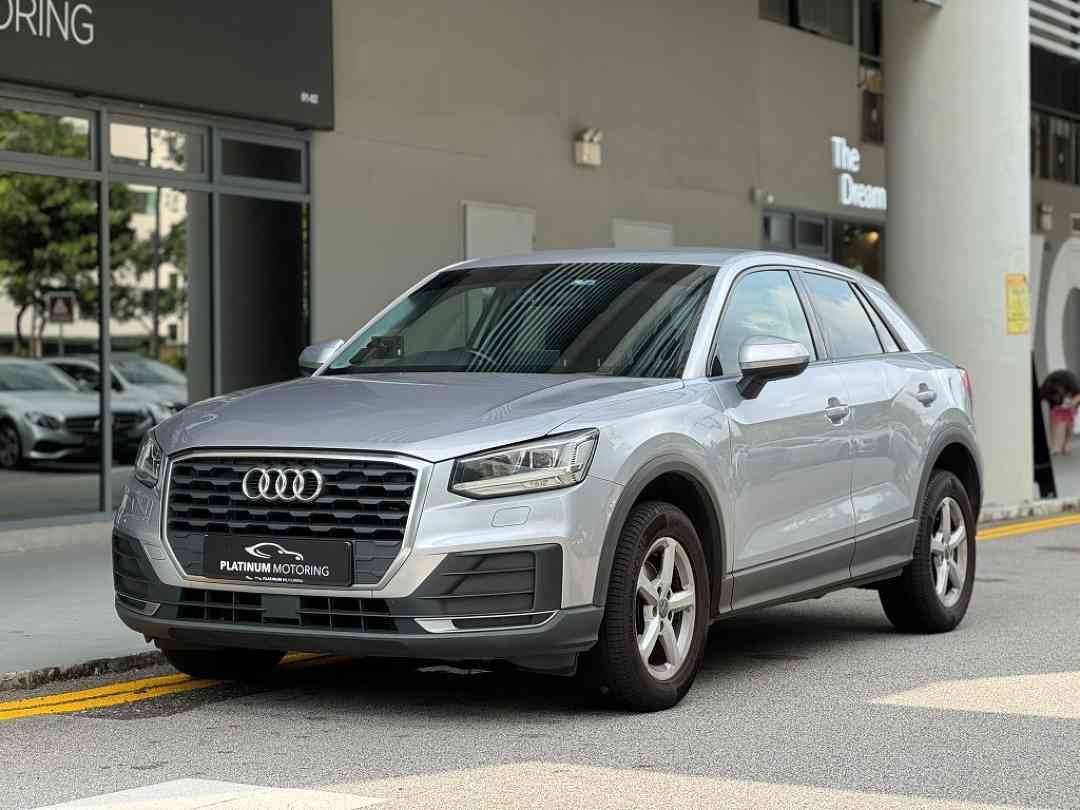 Audi Q2 1.0 TFSI S tronic (A) (Category: Used Cars) located in Singapore. Submitted by platinummotoringsg (Listing ID 1451139698, Image 2). Description: Full agent serviced! Road tax till 03/27! Interest rates from as low as 1.28%! Full loan available. Choose from bank or in-house financing! Singapore's largest pre-owned dealership with 500+ listings, we offer higher trade-in value, better approval rates, and some of the lowest interest rates in 