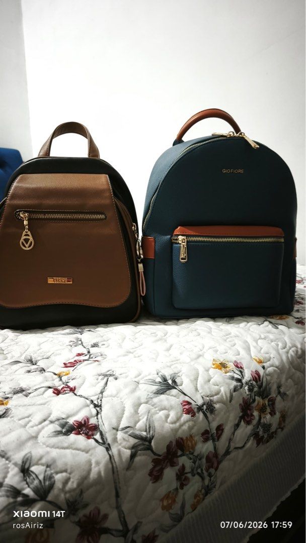 Backpack Giofiore (Category: Backpacks) located in Senawang. Submitted by nurinnn.a (Listing ID 1451132621, Image 2). Description: - tak pernah pakai - beli dekat parkson - can nego.
