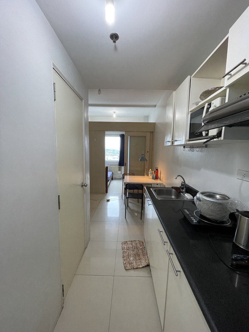 Berkeley Residences Condominium 1BR with balcony (Category: Apartments & Condos) located in Marikina City. Submitted by gusimane (Listing ID 1451322342, Image 2). Description: FOR LEASE - FURNISHED 1 BEDROOM CONDO UNIT with balcony ALONG KATIPUNAN AVE Berkeley Residences 👉Near Ateneo, Miriam, and UP Diliman + 26.22 SQM 👉₱22,000 monthly rent inclusive of association dues Comes with: ✔️NEW Aircon ✔️Water heater ✔️Bedframe and mattress ✔️Wooden cl