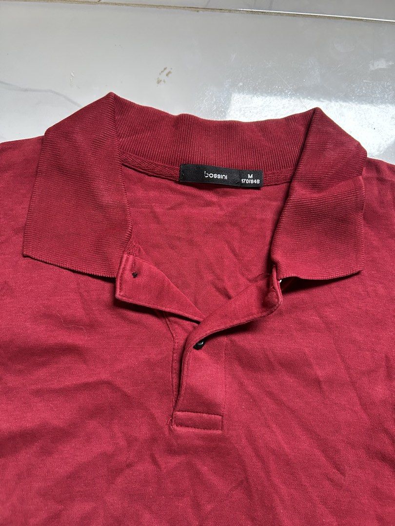 Bossini Polo Shirt (Category: Formal Shirts) located in San Carlos. Submitted by declutterph2420 (Listing ID 1451180113, Image 2). Description: 26.5x20.