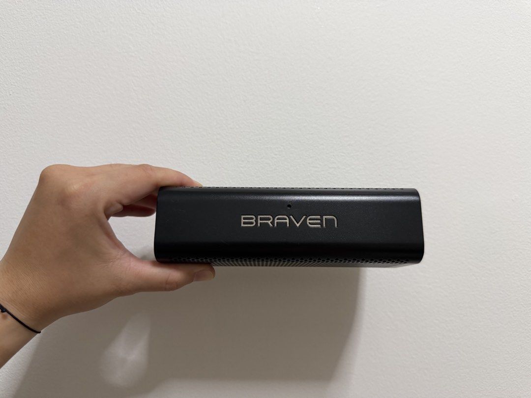 Braven Portable Bluetooth Speaker (Category: Soundbars, Speakers & Amplifiers) located in Bacoor. Submitted by cristine.10 (Listing ID 1451202175, Image 2). Description: Braven portable speaker, Bluetooth, USB out, Aux in/out. Tested working. Great for music on the go! Bacoor Nego.