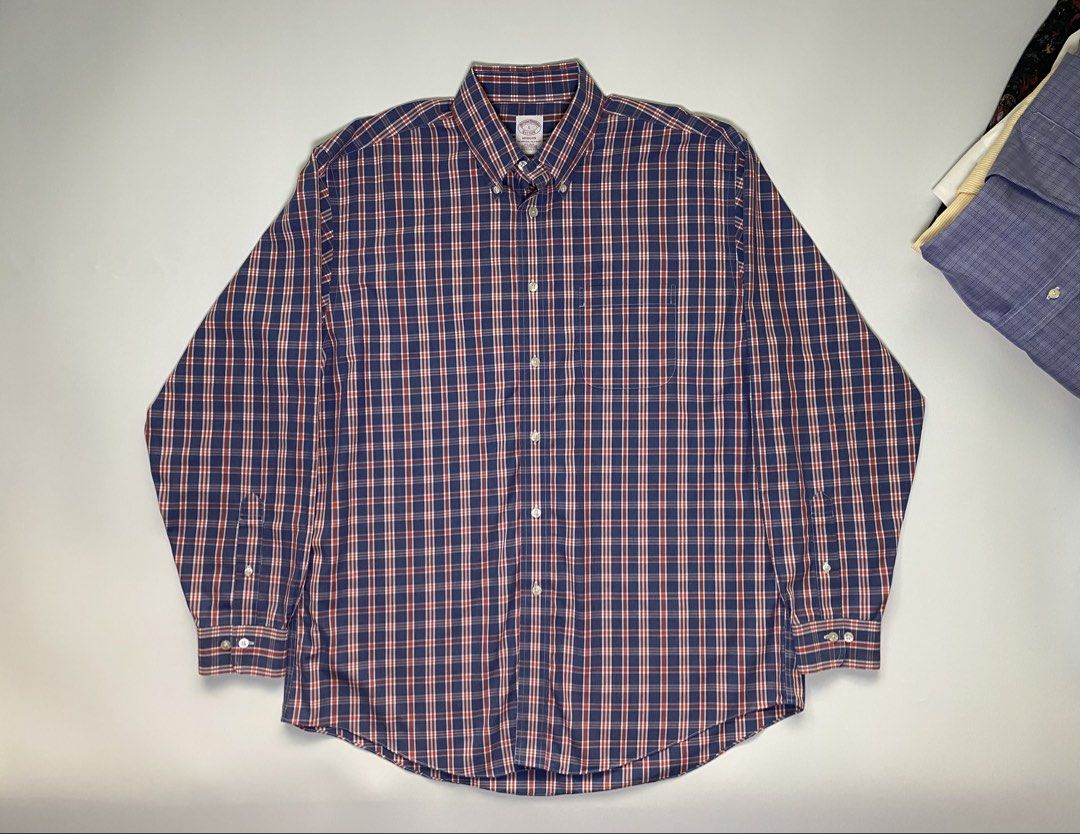 Brooks Brothers Madison (Category: Formal Shirts) located in Bago City. Submitted by johnpaul_gidlayan (Listing ID 1451211550, Image 1). Description: Brooks Brothers Madison Item Details Size: Large-X-Large Dimension: 24.5x31-32 Sleevees: 25 Shoulder: 20.5 Condition: Excellent condition (needwash) Color Rate: 9.5/10 Flaws: None (Item color vary due to lighting) — Price: 850+sf.