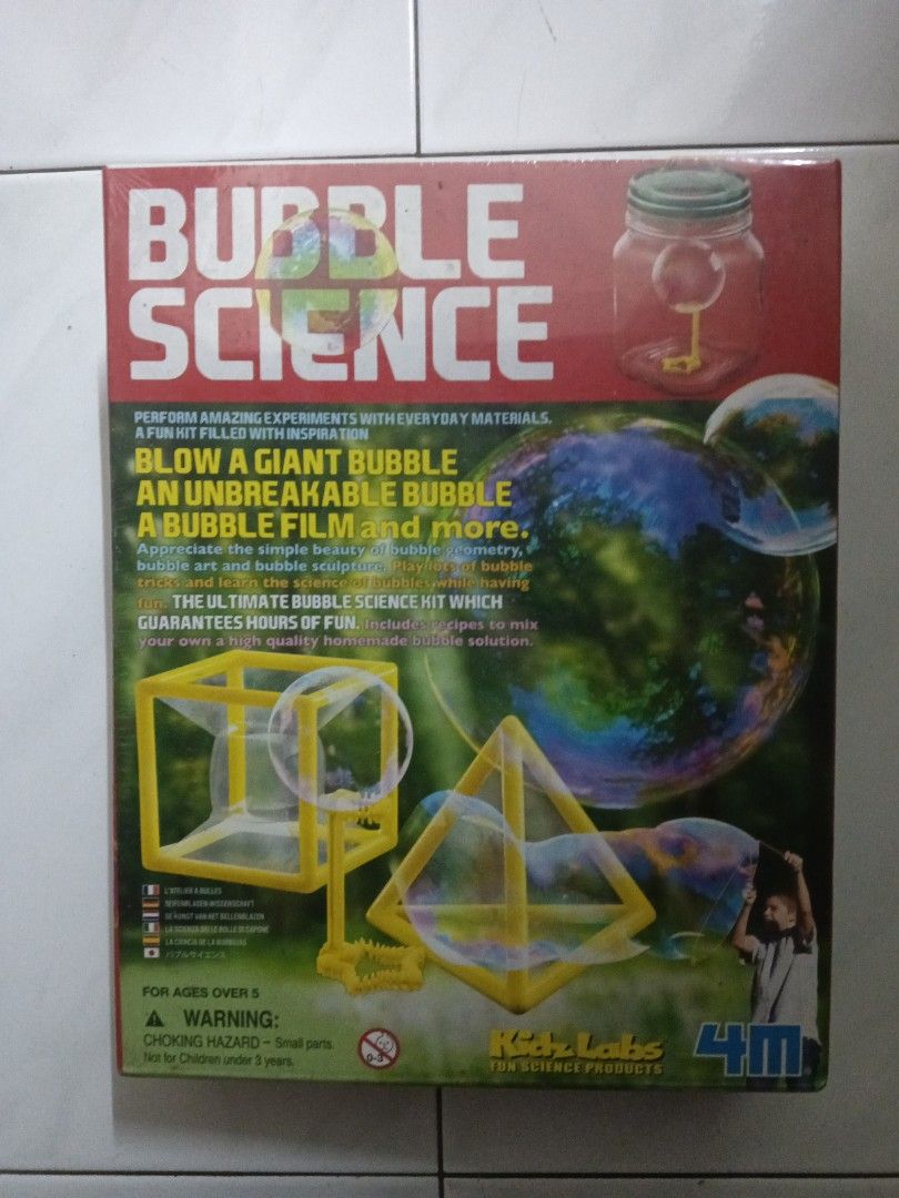 Bubble science (Category: Educational & Learning Toys) located in Singapore. Submitted by jjey21 (Listing ID 1451247571, Image 1). Description: .