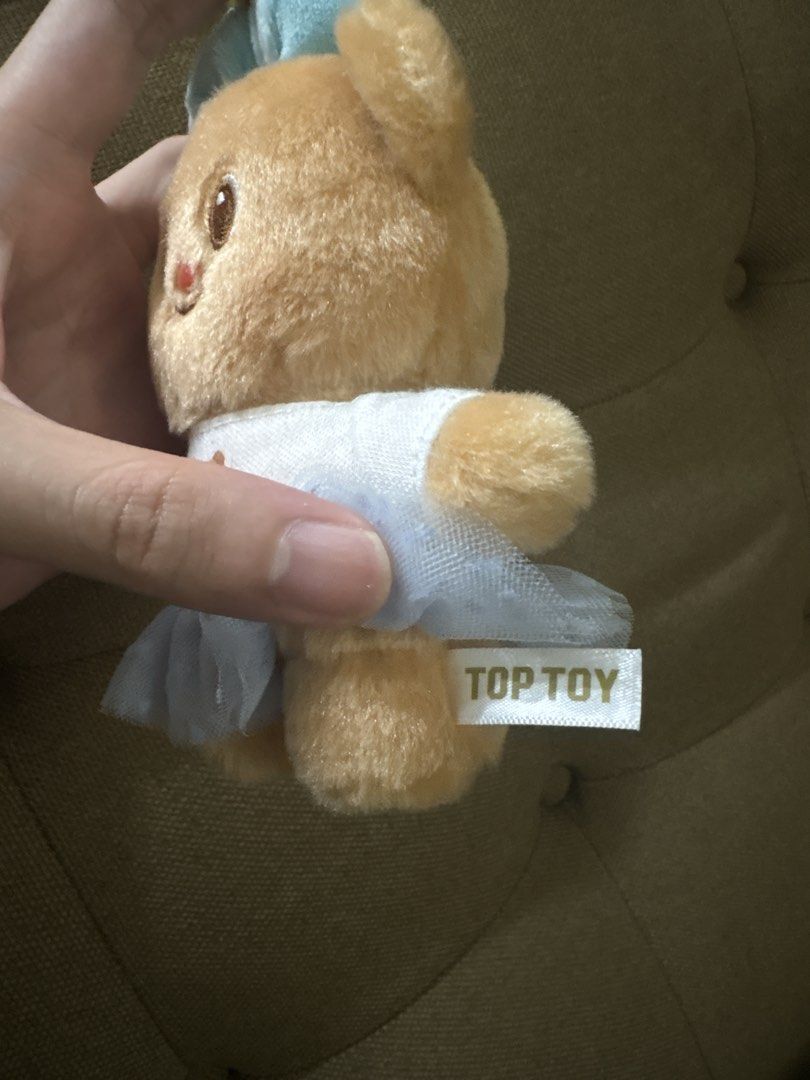 Butterbear Plush Keychain TOP TOY (Category: Toys & Games) located in Kuala Lumpur. Submitted by whaowong (Listing ID 1451257880, Image 3). Description: - Adorable Butterbear plush keychain. - Have not been used before - No defects .