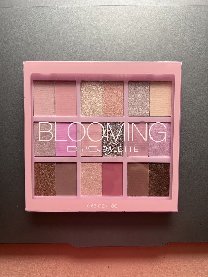 BYS Blooming Palette Eyeshadow 9 Shades Glitter Matte (Category: Makeup) located in Manila. Submitted by artmohseum (Listing ID 1451270698, Image 1). Description: BYS Makeup Palette - never been used - never swatched (except for the glitter) .