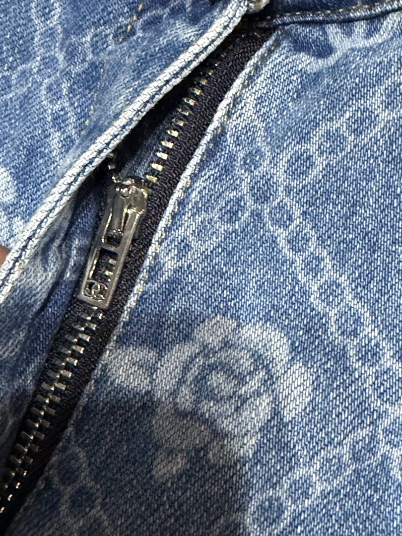 Chanel - 23A Camelia Monogram Flared Denim Jeans (Category: Jeans) located in Cavite. Submitted by commoncourtesy (Listing ID 1451137519, Image 3). Description: Size 36 FR .