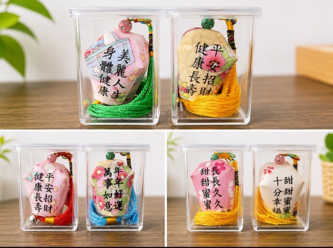 Key Chain Blessing (Category: Charms) located in Singapore. Submitted by josschee (Listing ID 1451237442, Image 2). Description: Taiwan Lucky Charms (Jiu Fen, Taipei) Authentic lucky charms purchased from Jiu Fen, Taipei, Taiwan. Each charm carries special blessings and well wishes for the recipient or wearer, symbolizing good luck, health, happiness, and prosperity. I have 6 pieces available. Perfect as a meaningful keepsake or gift for loved on