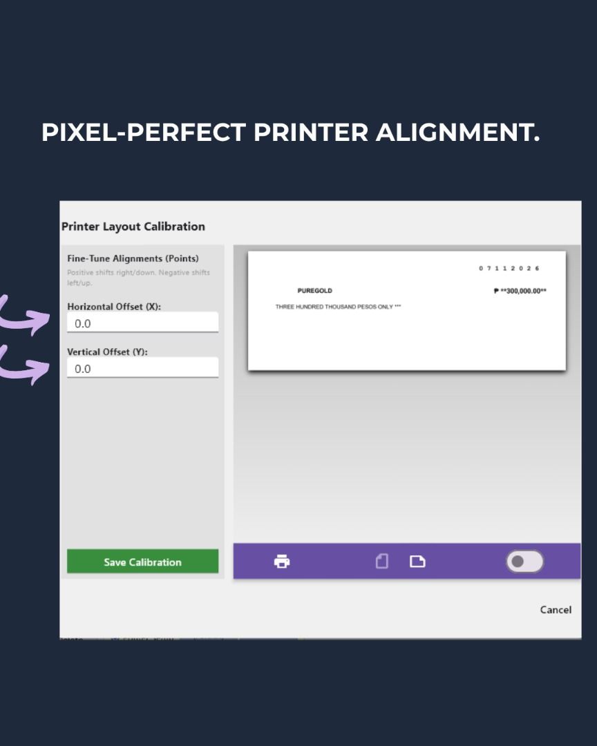 Pixel-Perfect Check Printing System (Auto-Convert Numbers to Words) (Category: Software) located in Manila. Submitted by charlesjonaschu0610 (Listing ID 1451132064, Image 3). Description: Are you still wasting valuable hours manually writing corporate checks, fixing alignment errors, and digging through paper stacks for audits? It is time to upgrade your financial workflow.Our professional Check Printing Software eliminates human error, streamlin