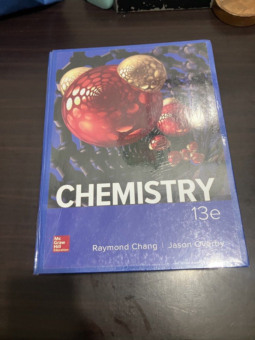 Chemistry by Chang & Overby 13th edition (Category: Textbooks) located in Makati City. Submitted by bookdeclutterer123 (Listing ID 1451286154, Image 1). Description: rfs: decluttering never been used hardbound reprint .