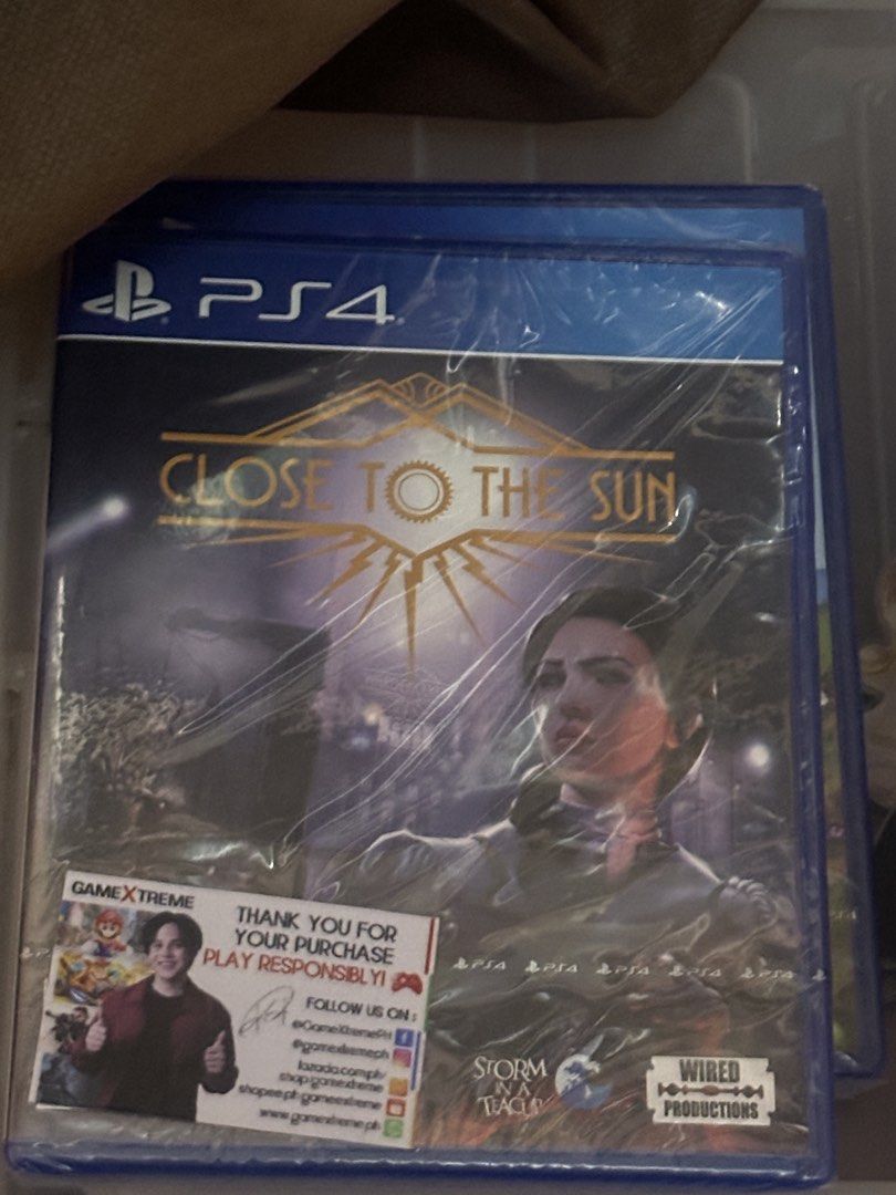 Close to the Sun PS4 Game (Category: PlayStation) located in Calamba. Submitted by treb_c (Listing ID 1451134358, Image 1). Description: - Game: Close to the Sun - Platform: PlayStation 4 (PS4) - Format: Physical Copy - Genre: Narrative-driven adventure - Ideal for: Fans of story-rich games and PS4 collectors Calamba area.