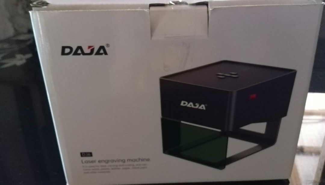 DAJA Laser Engraving Machine (Category: Office & Business Technology) located in Manila. Submitted by itsleah02 (Listing ID 1451141327, Image 1). Description: - DAJA Laser Engraving Machine - Compact design, perfect for crafting - Simple setup and user-friendly operation - Ideal for personalizing various items - Great for creative projects.