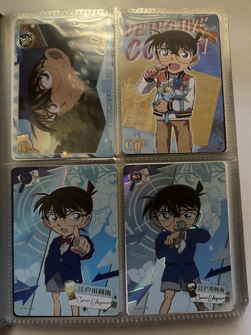 DETECTIVE CONAN BINDER (Category: Comics & Manga) located in Manila. Submitted by dc_enthusiast (Listing ID 1451187277, Image 2). Description: - includes 158 cards in total - no duplicates 📍Silang, Cavite.