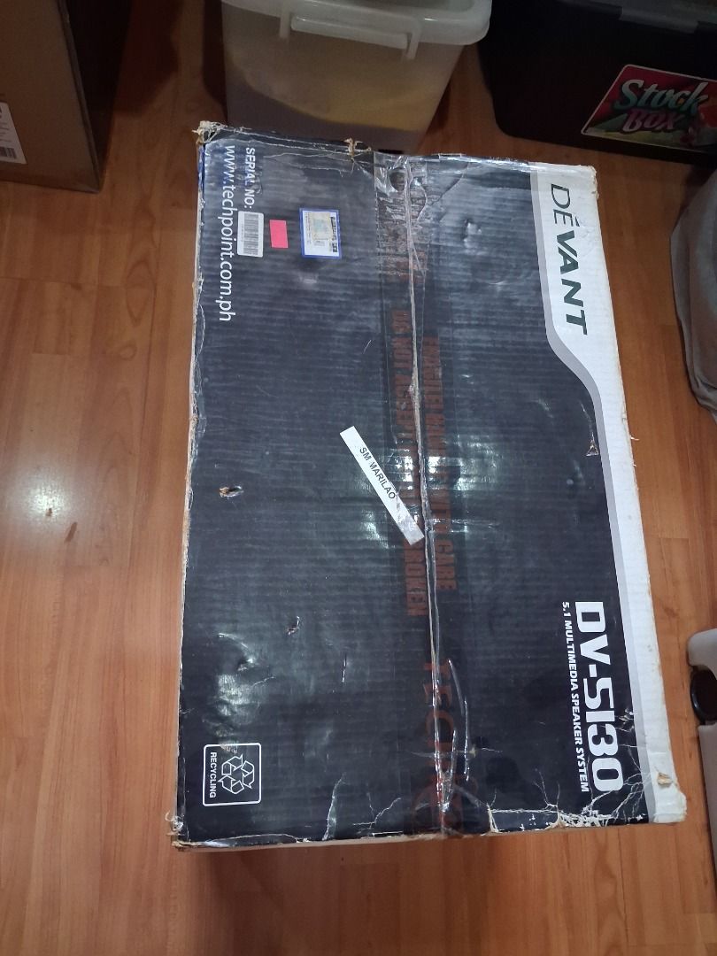 Devant DV-S130 5.1 Multimedia Speaker System (Category: Soundbars, Speakers & Amplifiers) located in Quezon City. Submitted by p1tch.black (Listing ID 1451158855, Image 2). Description: 🔊 FS: DEVANT 5130 5.1 Speaker System 🔊 📦 BNDS (Brand New Dead Stock) – Still in the original box ✅ Opened only during purchase for inspection Package Includes: ✔️ Subwoofer ✔️ Front Speakers ✔️ Rear Speakers ✔️ Center Speaker ✔️ Complete Speaker & RCA Cables 💰