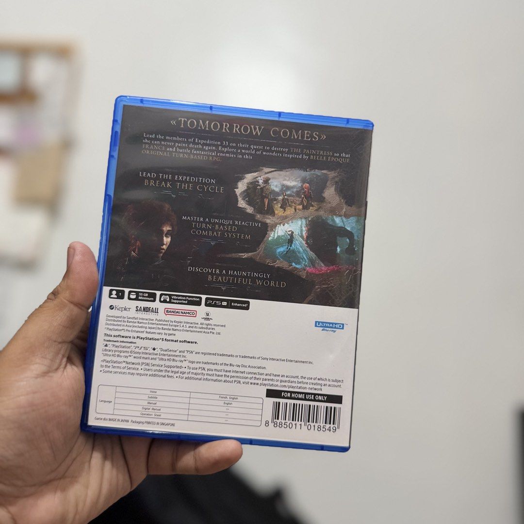 Expedition 33 ps5 (Category: PlayStation) located in Valenzuela. Submitted by gearpandaph (Listing ID 1451168325, Image 2). Description: Expedition 33 ps5 No issue with receipt tinapos lang once.