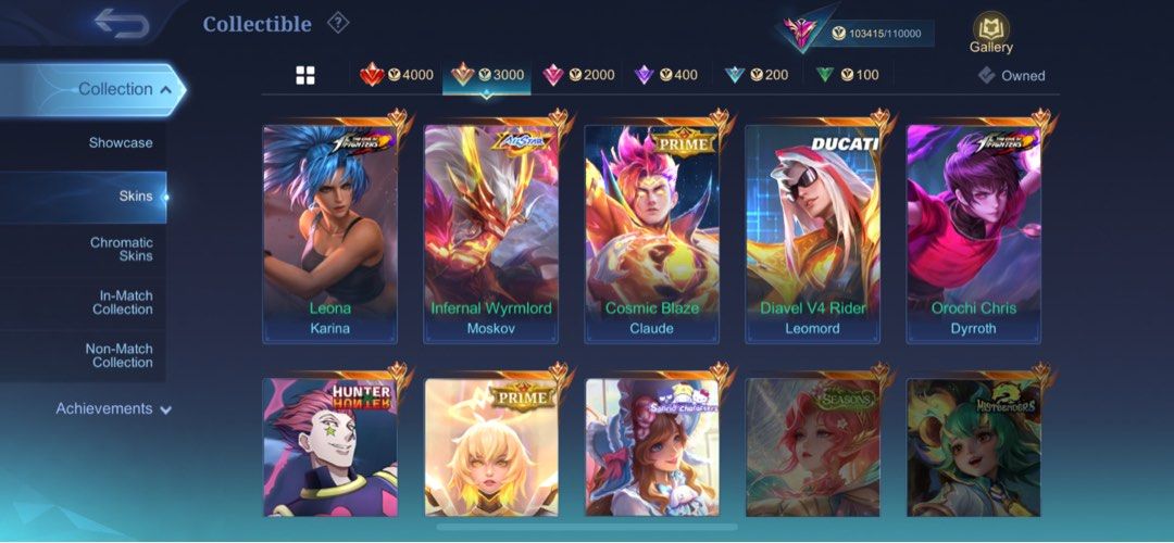 FS Ml Account! (Category: Others) located in Cabanatuan. Submitted by mich456 (Listing ID 1451163366, Image 2). Description: FS Ml Account! - Has all heroes - Decent skins - Has decent wr - Almost near in getting a legend skin Pm me for the price or we can negotiate. .
