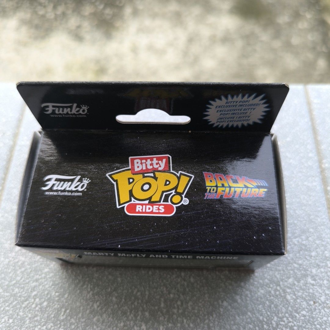 Funko Bitty Pop! Rides: Marty Mcfly and Time Machine (Category: Designer & Blind Box Toys) located in Santa Maria. Submitted by pepperronii (Listing ID 1451156485, Image 2). Description: 💙 Funko Bitty Pop! Rides: Marty Mcfly and Time Machine 💙 RFS: Need Funds 💙 Authentic Funko Bitty Pop! 💙 Slightly Loose Box when bought. 💙 NO reserve/Ghost buyers 💙Loc: Sta. Maria Bulacan 💙MOD: Shipping fee will be shouldered by the buyer/via Lalamove/Tokto