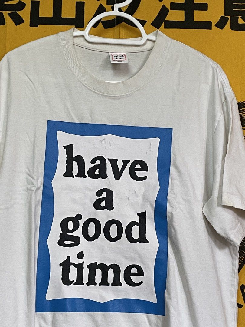 Have a Good Time White Shirt (Category: Tshirts & Polo Shirts ) located in Malaybalay. Submitted by mo0rph (Listing ID 1451156374, Image 2). Description: 28x21 Crack print stain washable Add sf Mindanao gcash.