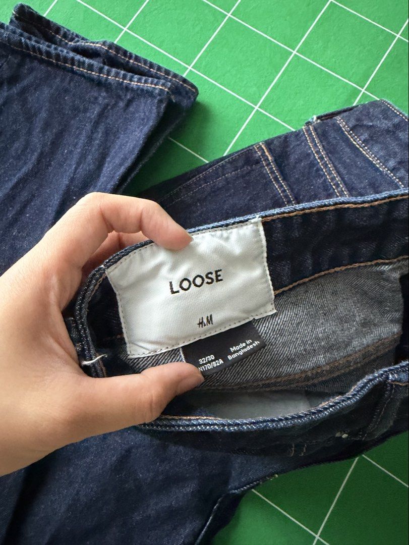 H&M Denim Pants 32” (Category: Jeans) located in Quezon City. Submitted by _cjbarrera (Listing ID 1451324500, Image 3). Description: .
