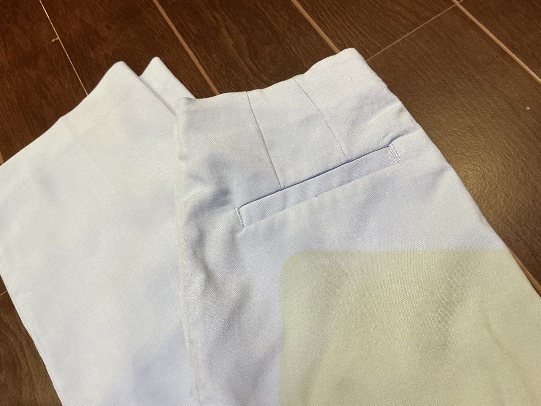 H&M Light Blue Elastic Waist Pants (Category: Other Bottoms) located in Makati City. Submitted by wonuderful (Listing ID 1451181118, Image 3). Description: - Light blue pants from H&M - Comfortable elastic waistband - Size: EUR 34, US 2, UK 0 - Ideal for casual wear - Please check photos for the exact color shade.