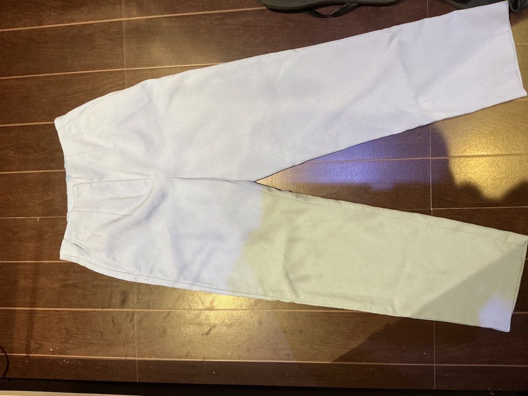 H&M Light Blue Elastic Waist Pants (Category: Other Bottoms) located in Makati City. Submitted by wonuderful (Listing ID 1451181118, Image 1). Description: - Light blue pants from H&M - Comfortable elastic waistband - Size: EUR 34, US 2, UK 0 - Ideal for casual wear - Please check photos for the exact color shade.