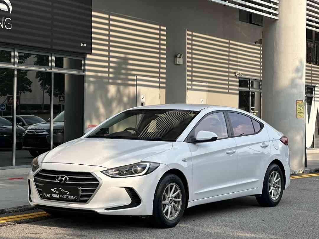 Hyundai Elantra 1.6 GLS (A) (Category: Used Cars) located in Singapore. Submitted by platinummotoringsg (Listing ID 1451153158, Image 2). Description: Interest rates from as low as 1.28%! Full loan available. Choose from bank or in-house financing! Proudly awarded Sgcarmart Premium Dealer for 3 consecutive years since 2023!Singapore's largest pre-owned dealership with 500+ listings, we offer higher trade-in value, better approval rates, and some 