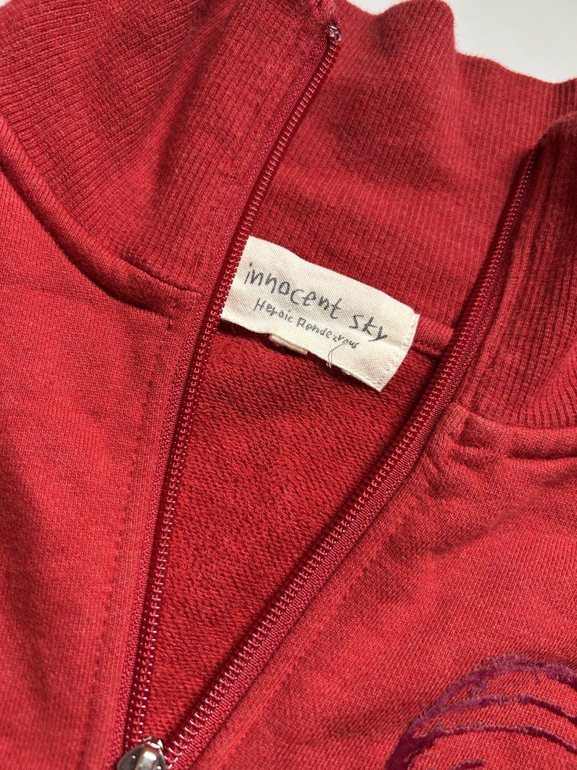 Innocent sky full zip long sleeve (Category: Coats, Jackets and Outerwear) located in San Carlos. Submitted by declutterph2420 (Listing ID 1451171061, Image 3). Description: 23x18.