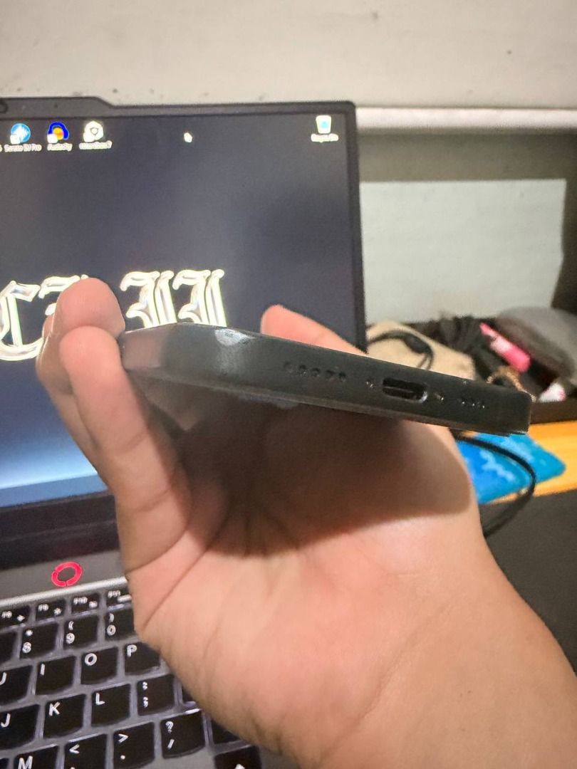 Iphone 16 (Category: Cases & Sleeves) located in Manila. Submitted by da666ul (Listing ID 1451246919, Image 3). Description: iPhone 16 Black 128GB • Under warranty • Less than a month old • 100% Battery Health • 17 Cycle Count (17 CC) • Local variant • Factory unlocked • No history of repair • Complete with original box & accessories • With e-receipt • Small dent on the lower left (see 3rd photo) • Price negotiable PM for more details. Serious bu