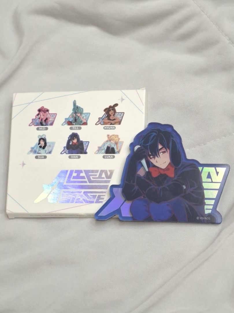 Ivan Official Alienstage merch Big Magnet (opened unused) (Category: Other Merchandise) located in Manila. Submitted by lilisbluepaint (Listing ID 1451300952, Image 2). Description: Guaranteed Ivan Alienstage Magnet, Official Merch opened but unused.