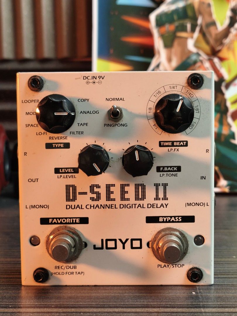 JOYO D-Seed II, Atmosphere, Dyna Compressor, Pure Sky Overdrive (Category: Musical Instruments) located in San Mateo. Submitted by karlopo (Listing ID 1451268759, Image 2). Description: GUITAR PEDALS FOR SALE. Pwede as set, pwede din namang isa lang. All pedals are working, expect minor scratches due to usage except yung Mooer, natambak kasi kaya ganon na pero still working. PURE SKY OD - 1100 POCKVERB - 2200 JOYO ATMOSPHERE REVERB - 2600 JOYO D 