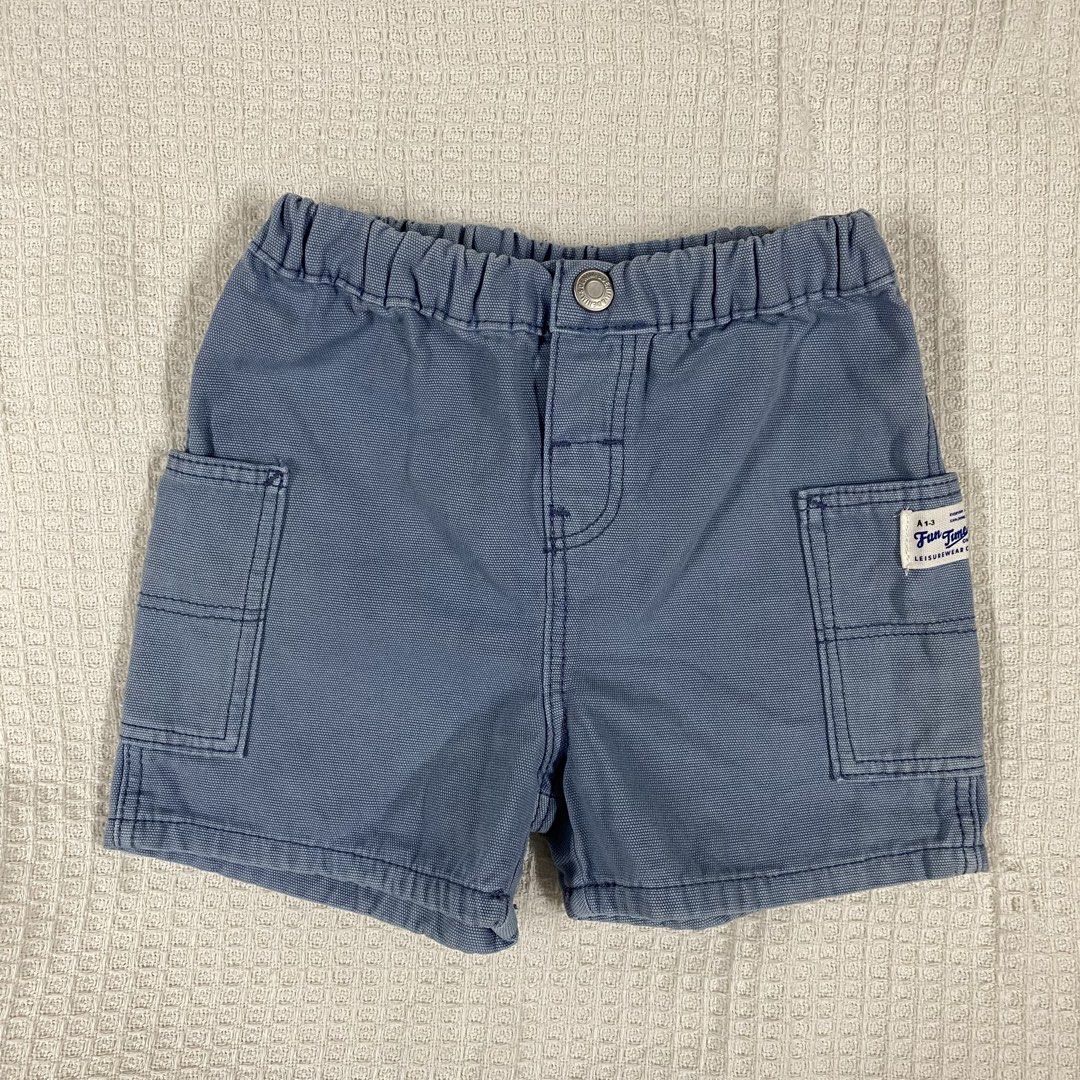 H&M KIDS BLUE SHORTS (Category: Babies & Kids Fashion) located in Paranaque City. Submitted by seashells13 (Listing ID 1451147339, Image 1). Description: DETAILS: BRAND: H&M CONDITION: BRAND NEW COLOR: Blue SIZE: 12-18 Months ( 1 year old above. ) COURIERS: GogoXpress, J&T and LALAMOVE MODE OF PAYMENT: GCASH or BANK TRANSFER LOCATION 📍 : PARAÑAQUE CITY.