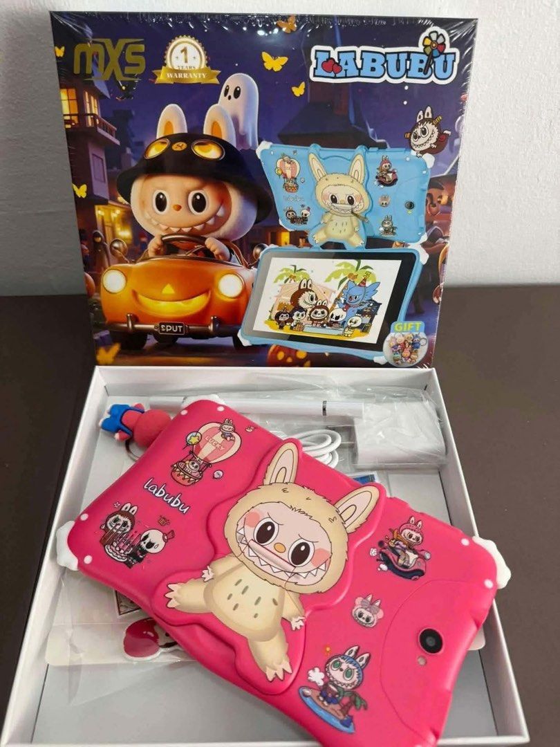 Labubu Tablet 7inch brandnew sealed (Category: Android) located in Manila. Submitted by warmcloud.8003e8 (Listing ID 1451298718, Image 3). Description: 😻️KIDS TABLET😻 💸💰 ₱ 1,999 pesos. MURAAA !😍 7'inches tablet Brand New ✅️PREMIUM 12RAM | 256 ROM 💥SPECS : ✔️SUPPORT SIM 3G/4G/5GLTE ✔️6000MAH BATT ✔️ANDROID 13 ✔️HD RESOLUTION ✔️RAM 12 ✔️ROM 256 ✔️hua5MP Front 8.0MP 💥INCLUSION ✔️TOUCHPEN ✔️CHARGER ✔️EARPHONE ✔️MANUAL ✔️TEMPERED/SCREEN PROTECT
