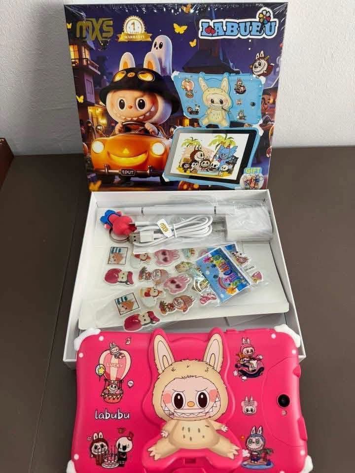 Labubu Tablet 7inch brandnew sealed (Category: Android) located in Manila. Submitted by warmcloud.8003e8 (Listing ID 1451298718, Image 1). Description: 😻️KIDS TABLET😻 💸💰 ₱ 1,999 pesos. MURAAA !😍 7'inches tablet Brand New ✅️PREMIUM 12RAM | 256 ROM 💥SPECS : ✔️SUPPORT SIM 3G/4G/5GLTE ✔️6000MAH BATT ✔️ANDROID 13 ✔️HD RESOLUTION ✔️RAM 12 ✔️ROM 256 ✔️hua5MP Front 8.0MP 💥INCLUSION ✔️TOUCHPEN ✔️CHARGER ✔️EARPHONE ✔️MANUAL ✔️TEMPERED/SCREEN PROTECT
