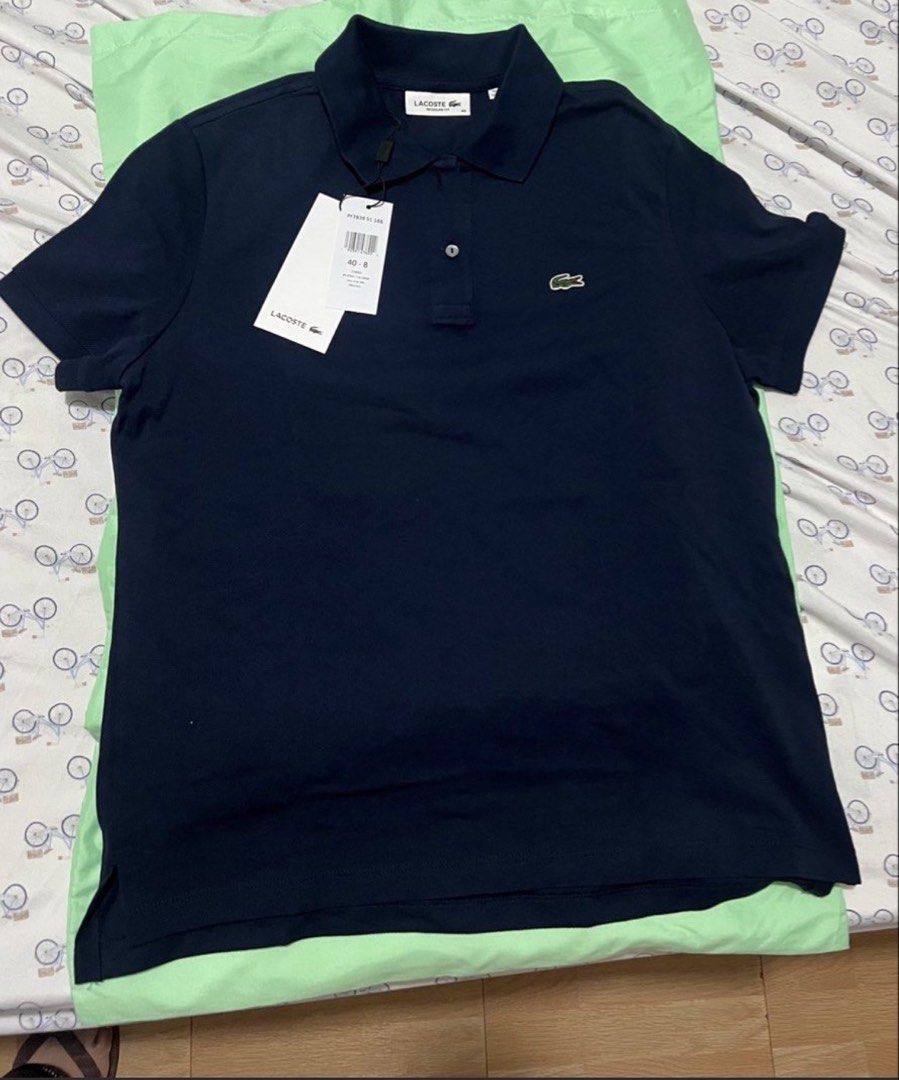 Lacoste Regular Fit Polo Women (Category: Shirts) located in Quezon City. Submitted by hdelros (Listing ID 1451281757, Image 1). Description: Original with tag bnew navy size 40 rfs: not the right size.