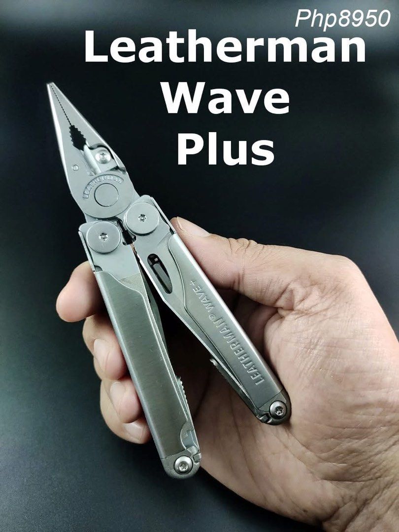 Leatherman Wave+ Multi-tool with Sheath (Category: Home Improvement Tools & Accessories) located in Makati City. Submitted by cee_store (Listing ID 1451203860, Image 3). Description: Leatherman Wave Plus Multi Tool w/ Nylon Molle Sheath (17- in-1) 832531 Php8950 only + shipping Sample photos only. Current unit is sealed. Price only good for this batch. Tools:17 Closed Length:4.00” Color:Gray Blade Length:2.90” Weight:8.50 oz. Locking Blade:Yes Sh