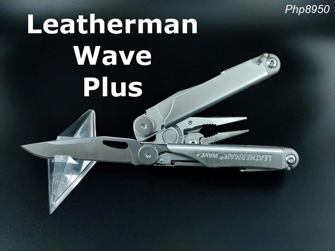 Leatherman Wave+ Multi-tool with Sheath (Category: Home Improvement Tools & Accessories) located in Makati City. Submitted by cee_store (Listing ID 1451203860, Image 2). Description: Leatherman Wave Plus Multi Tool w/ Nylon Molle Sheath (17- in-1) 832531 Php8950 only + shipping Sample photos only. Current unit is sealed. Price only good for this batch. Tools:17 Closed Length:4.00” Color:Gray Blade Length:2.90” Weight:8.50 oz. Locking Blade:Yes Sh