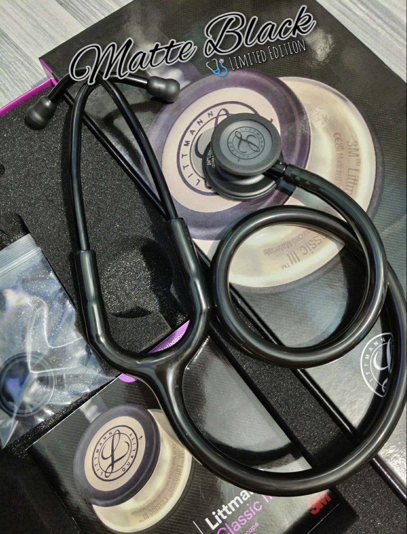 LITTMANN STETHOSCOPE CLASSIC III (Category: Medical Supplies & Tools) located in Caloocan City. Submitted by mashiiro_o (Listing ID 1451141125, Image 2). Description: 2 LIMITED EDITION ONHAND STETHOSCOPE! BROWN - 4500 BLACK - 4100 .